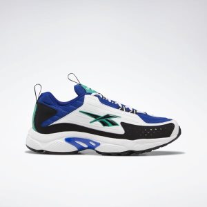 Adidasy Damskie Reebok DMX Series 2K Białe/Turkusowe PL 68GPAYT